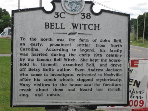 Undercover gate at the Bell Witch: Shattering the myths